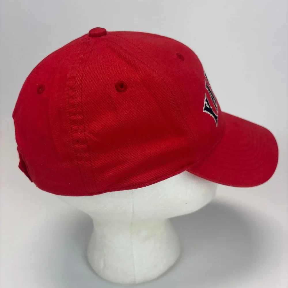 Nike Team Yankees Hat Child Red Embroidered Adjustable Strapback Baseball Cap